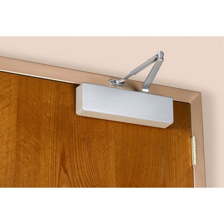 NORTON CO Grade 1 Top Jamb Door Closer, Push Side, Unitrol Arm, Size 1 to 6, 1/2-in to 2-in Reveals, Plastic C UNIJ7500 1/2-2 689